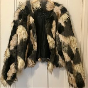 Faux Fur Jacket